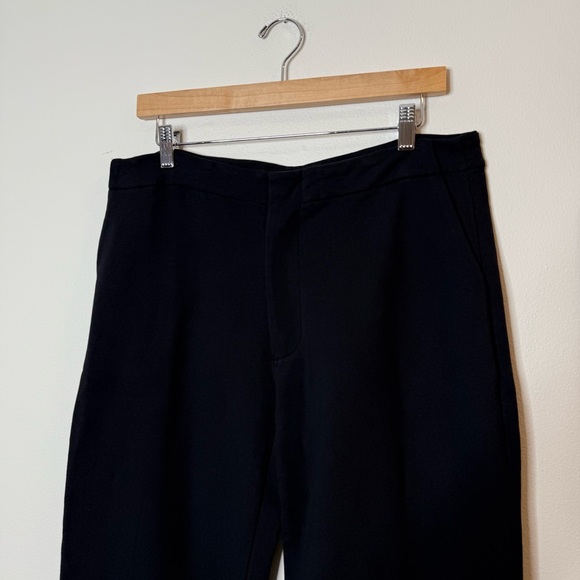New Jarbo Cotton Lycra Wide Leg Black Pants size XL - Picture 2 of 12